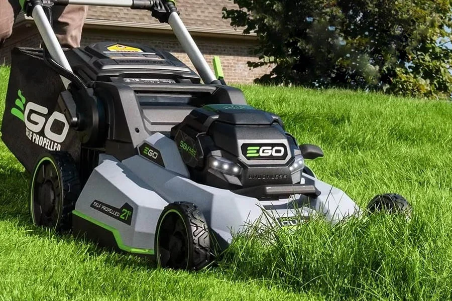 top self propelled lawn mower