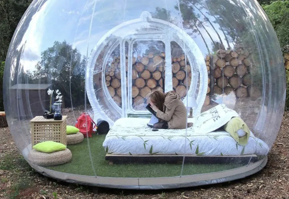 outdoor see through bubble tent