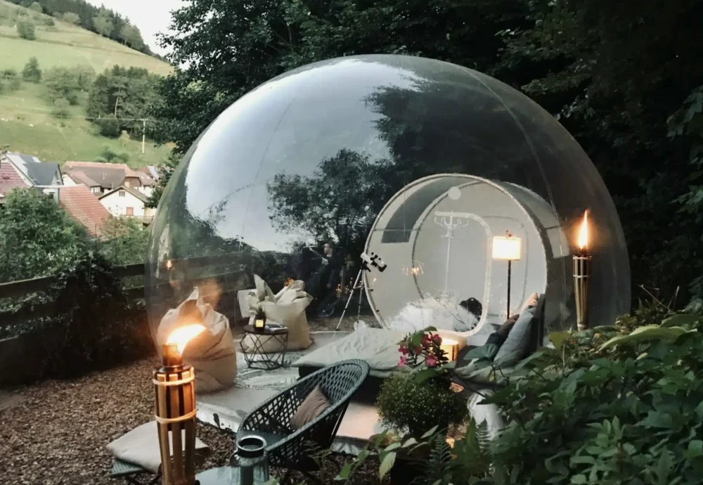 outdoor see through bubble tent