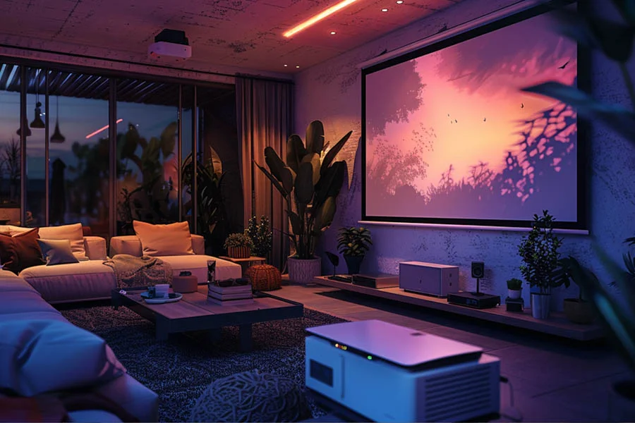 movie room projector